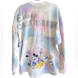 Disney 100 Anniversary Mickey and Friends Spirit Jersey Cast Member Sweater XL